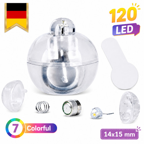 Luci palloncino led colori - a, 7