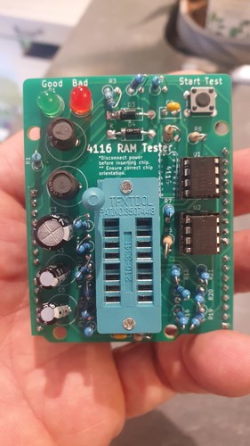 Arduino chip tester - arduino, 4116