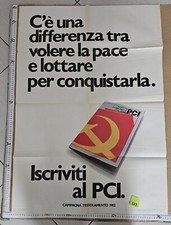Manifesto PCI Partito