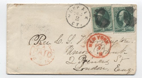Banconota norwalk anni 1870 - norwalk,