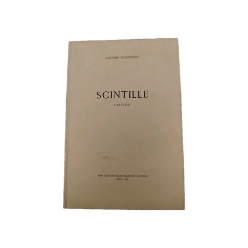 Scintille liriche bardesono - scintille,