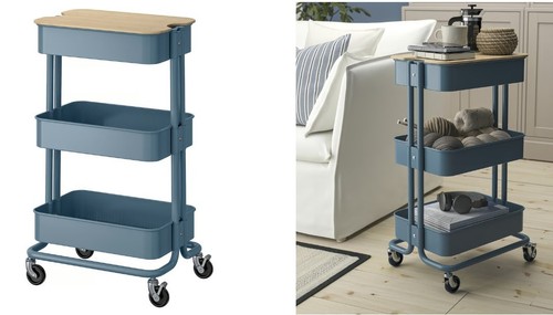 Ikea trolley con coperchio - trolley,