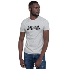 T-shirt selezione naturale