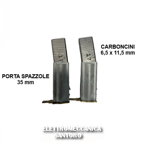 Kit spazzole 5x11 - spazzole, 6,5x11