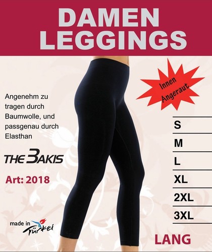 Leggings donna termici
