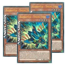 3x RAIDRAPTOR - TIMONE STRIX • (Rudder) • Ultra R • BLLR IT014 • 1Ed • YUGIOH!