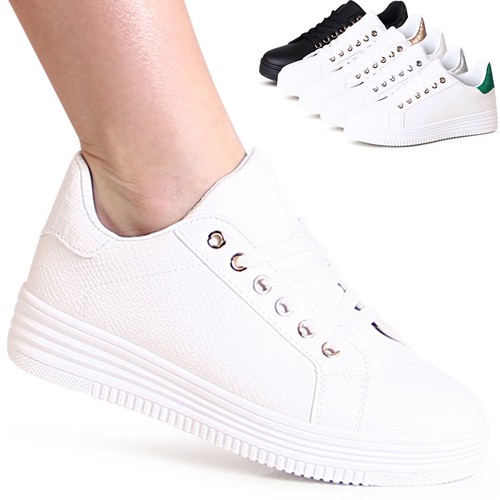 Sneaker con plateau donna - plateau, da