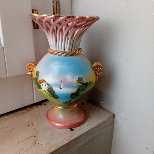 Vaso ceramica vintage - vaso,