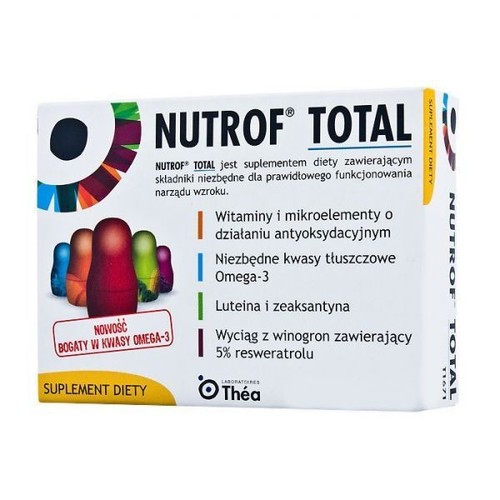 Nutrof total 180 - caps, 12