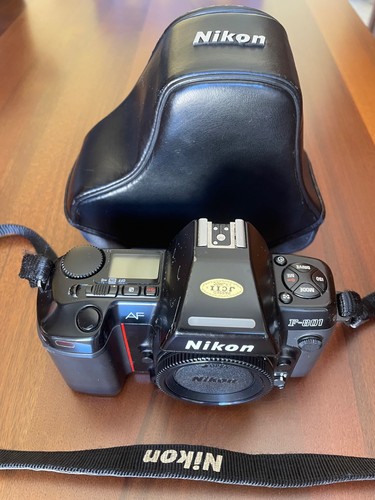 Nikon 801 con - nikon, dorso-data