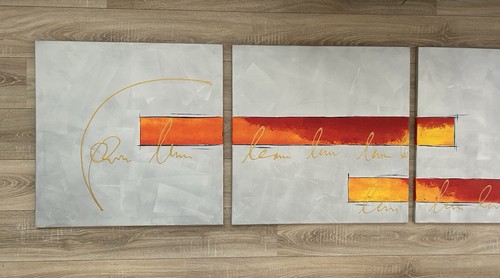 Quadri acrilici trittico - , 3
