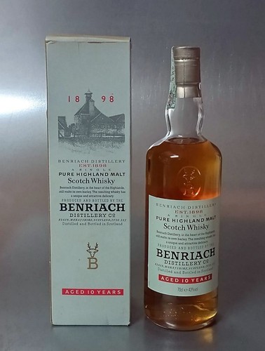 Whisky benriach aged years - whisky,