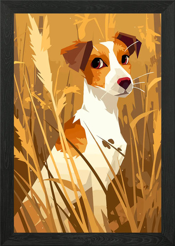 Poster jack russell - jack, in