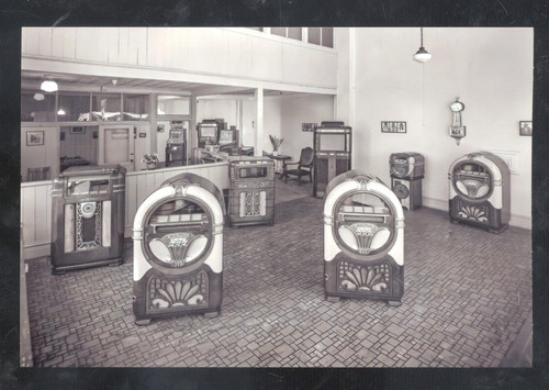 Real photo wurlitzer juke box - real,