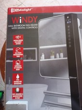 Termoventilatore elettrico, specchio, scaldasalviette  a parete 