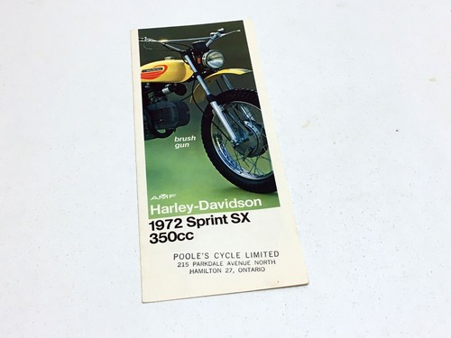 Brochure amf harley - brochure, harley-davidson