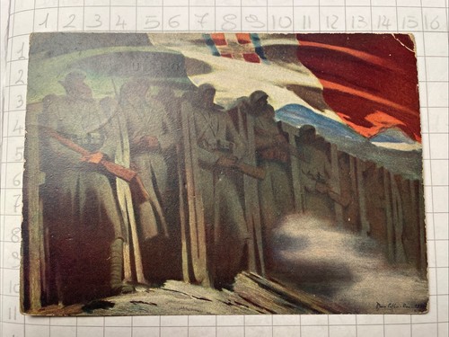 Cartolina guardia alla - cartolina,