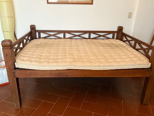 Letto divano legno stile - legno,