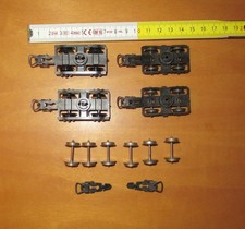 Lima HO 4 carrelli completi +