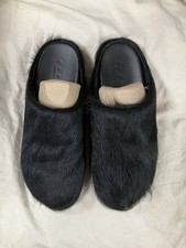 Sabot uomo Marni nero capelli