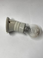 Portalampade applique in porcellana da parete vintage anni '70