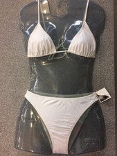 CHAMPION COSTUME 2 PEZZI BIKINI MARE BIANCO  TAGLIA S
