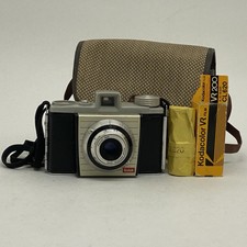 VINTAGE KODAK LIMITED LONDON BANTAM COLORSNAP CAMERA ANNI 50 MADE IN ENGLAND