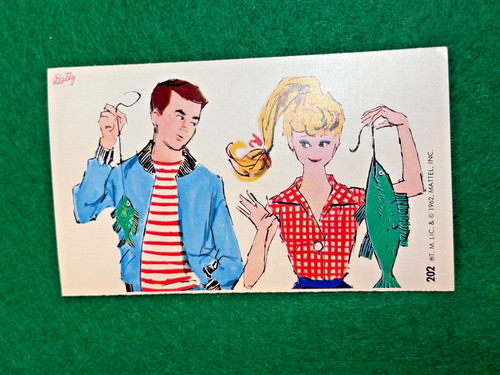 Barbie mattel 1962 jumbo - barbie,