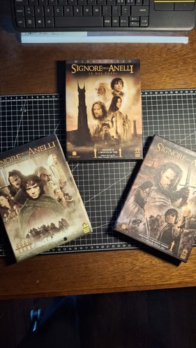 Signore degli anelli dvd - anelli,
