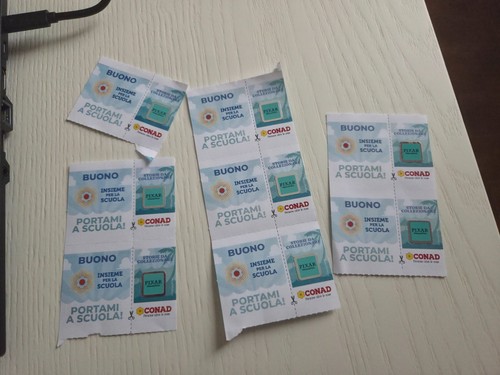 Bollini conad pixar - 8, con
