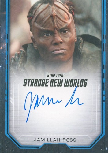 Autografo star trek strange - le,