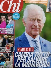 Chi 2023 44.Carlo III d’Inghilterra,Samira Lui,Ilary Blasi,Elisabetta Canalis