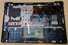 Tastiera Samsung Serie 5 530U4E BA75-04633C Keyboard TopCase tedesca DE retroilluminata