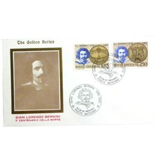 The Golden Series 232 Ersttagsbrief Gian Lorenzo Bernini Vatikan 16.10.1980