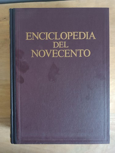Enciclopedia del novecento - enciclopedia,