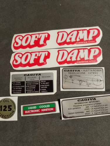 Adesivi stickers cagiva - adesivi, aletta