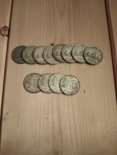 Lotto 12 monete 500 lire