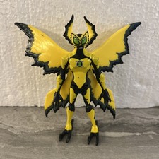 Ben 10 Ten Ultimate Alien Big Chill Haywire 10 CM Giallo Action Figure 2008