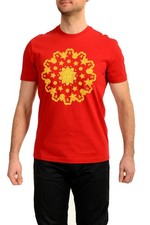 Versace Men's Red Gold Medusa