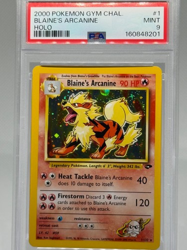 Pokemon 2000 blaine arcanine - 2000,