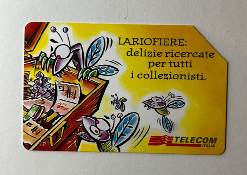 Scheda telefonica lariofiere - scheda,