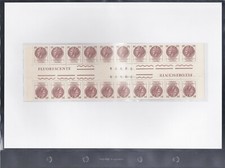 REPUBBLICA 1968-76 ITALIA TURRITA SIRACUSANA 100 LIRE BLOCCO DA 20 TETE BECHE.