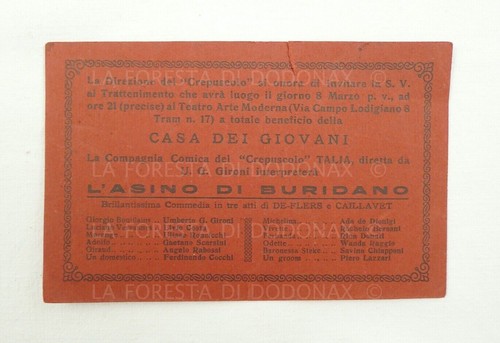 Teatro arte moderna - moderna, milano