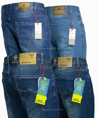Jeans uomo pantalone - , cotone