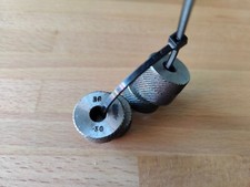 ABC 3970/3-30 1x Godrone P 1 45° DESTRO Diametro 20mm Spessore 8mm Foro 6mm