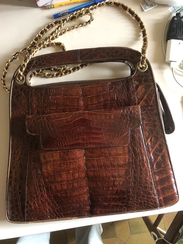 Borsa coccodrillo anni - borsa, 70