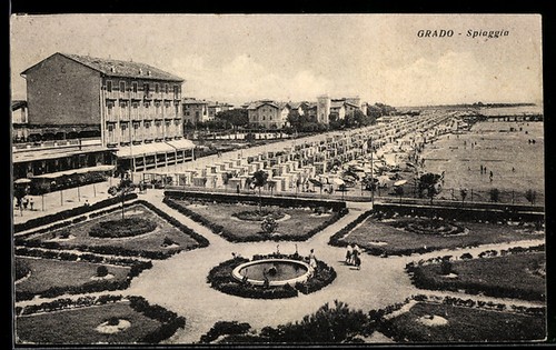Grado spiaggia con vista sul - spiaggia,