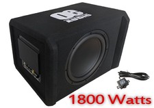 Cassa Basso Amplificata 1800W Con Sistema Audio Basso Qualità Sub Woofer 12”