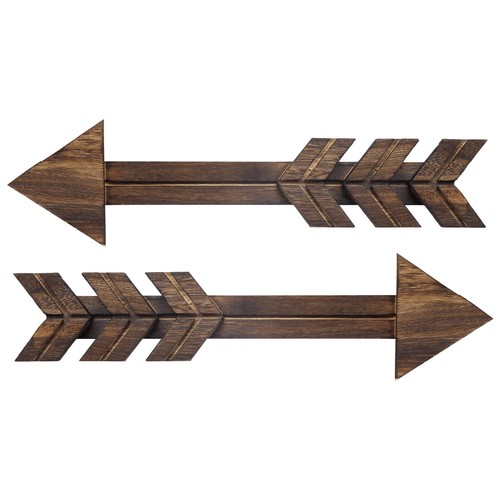 Freccia legno rustica - in,