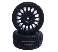34806BK COPPIA RUOTE GOMME E